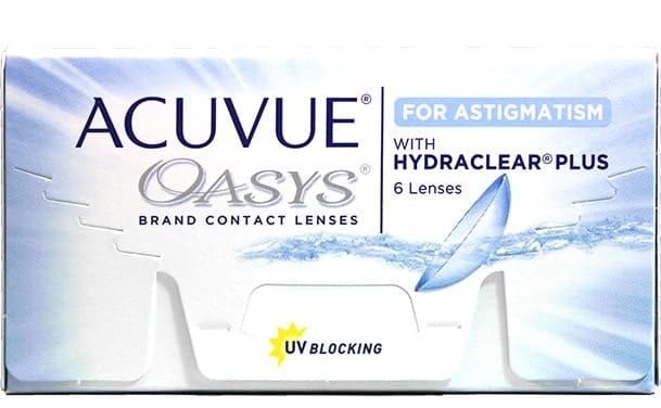 Acuvue Oasys for Astigmatism with Hydraclear Plus 6 л
